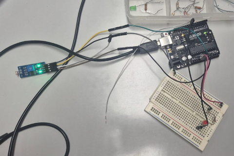 LED and Photoresistor